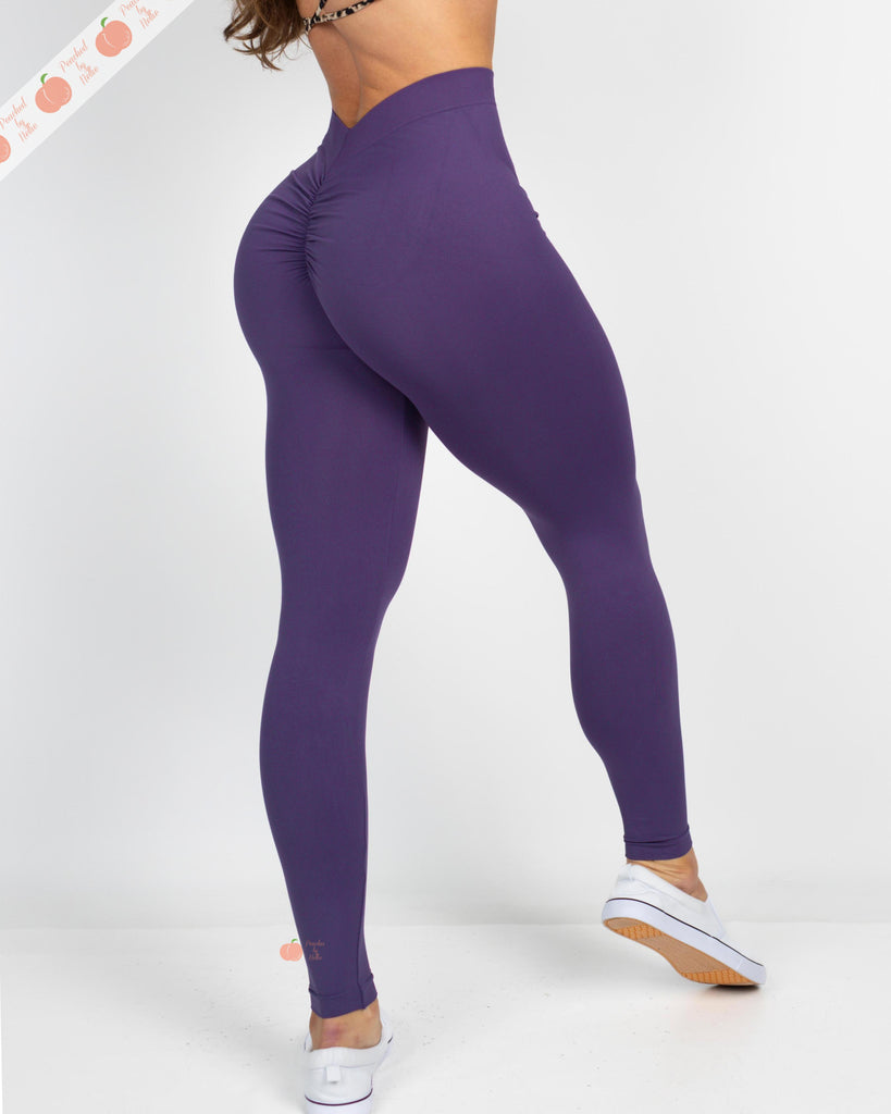Buy Luxe Ribbed Leggings  PEACH by Workouts By Katya online - WBK FIT